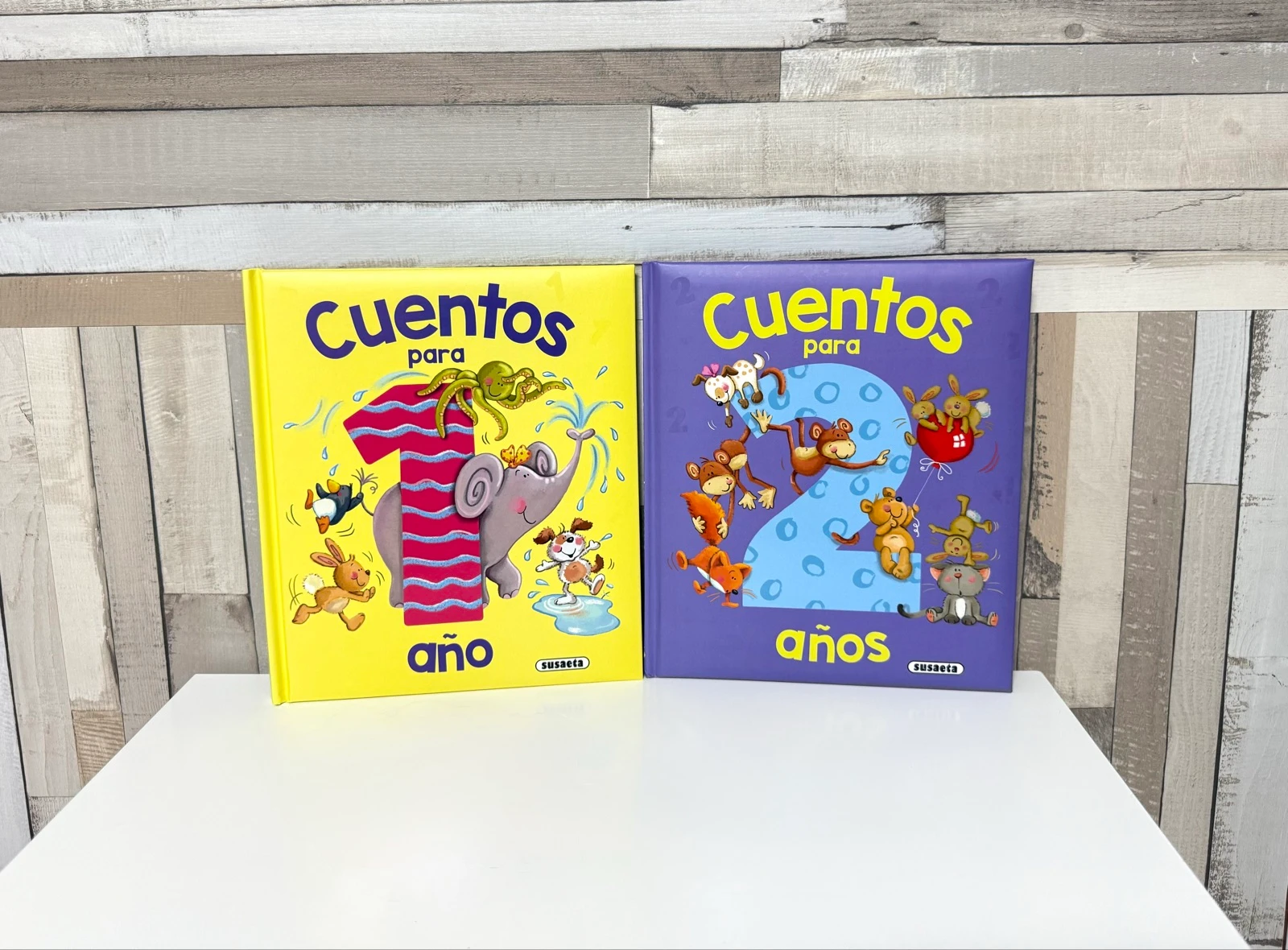Libros Cuentos para 1 año y Cuentos para 2 años